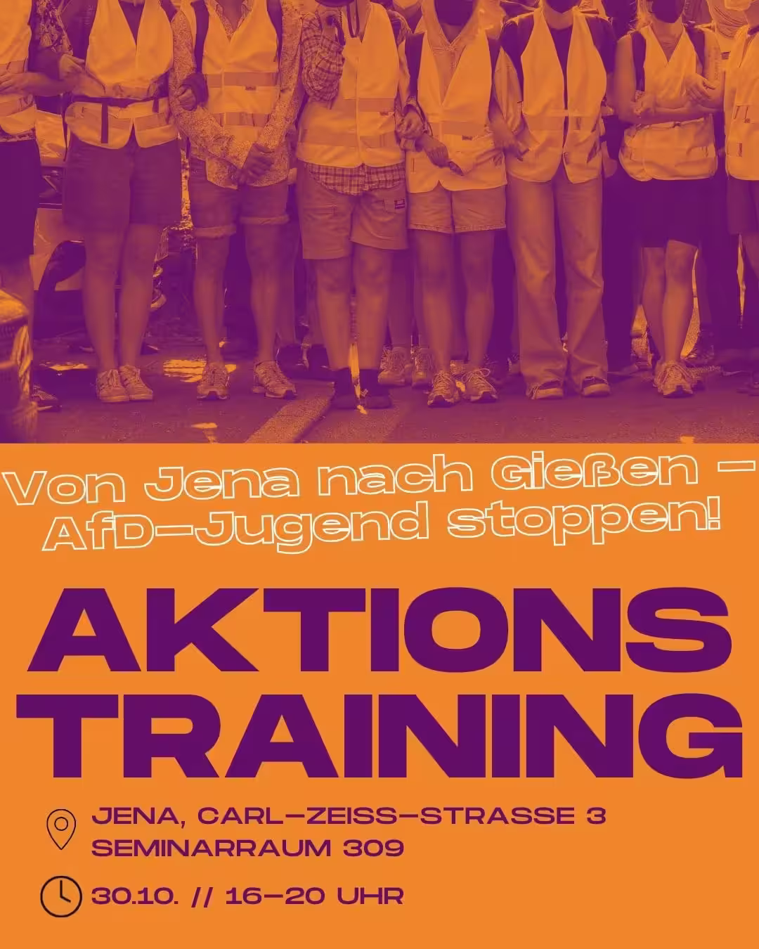 Komm zum Basis-Aktionstraining!