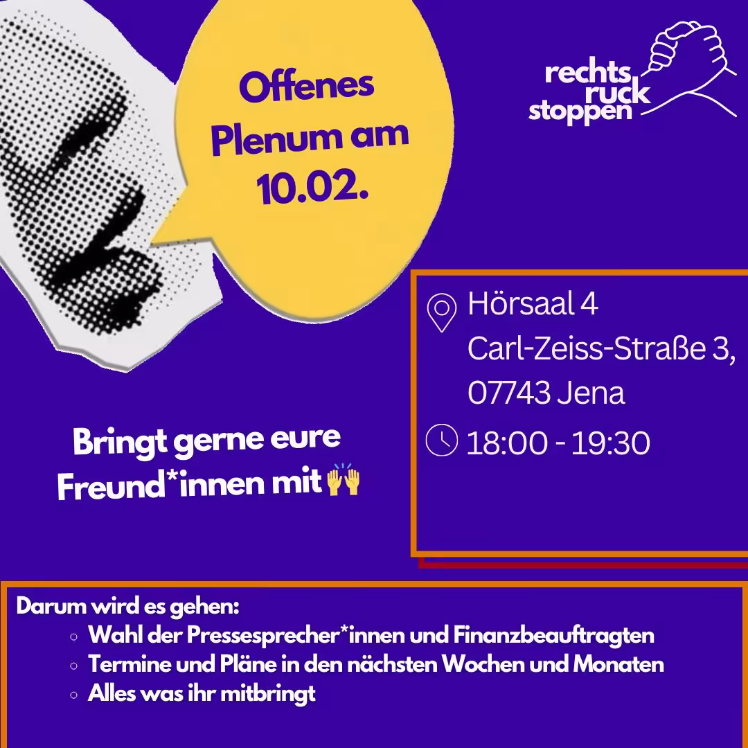 Das zweite Plenum in diesem Jahr steht an!