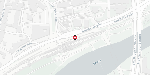 Karte von Paradiesbahnhof Jena