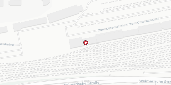 Karte von Zughafen Erfurt